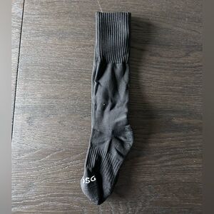 DSG Black Ribbed Crew Socks